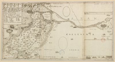 Israelites with Galilee from the Observation of I. Ziegler by Jakob Ziegler